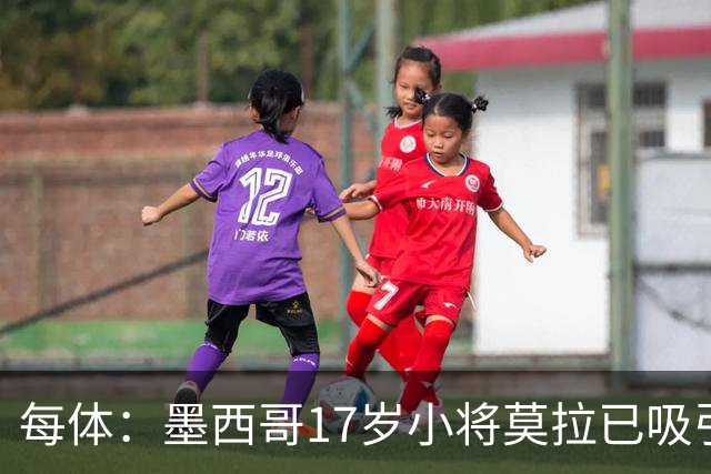 每体：墨西哥17岁小将莫拉已吸引皇马、巴萨及曼联的兴趣